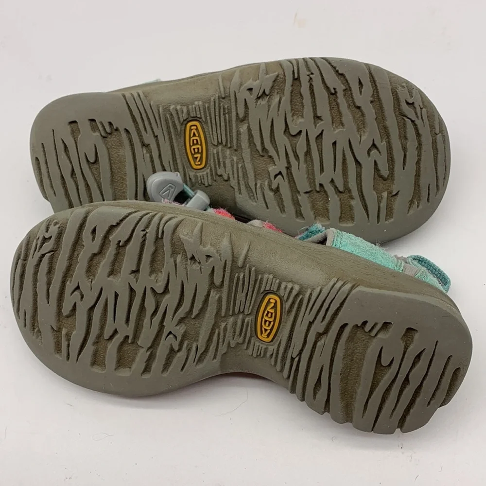 Keen's Girls Whisper Raya Fusion Waterproof Hiking Sandals size 12